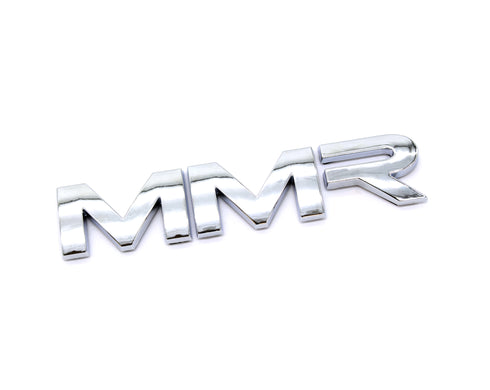 MMR Badge Chrome